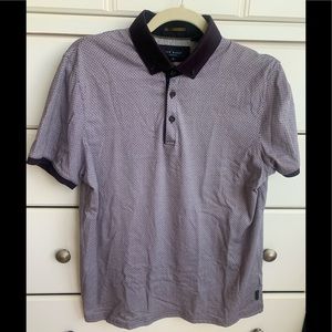 Ted Baker purple cotton polo, Size 4